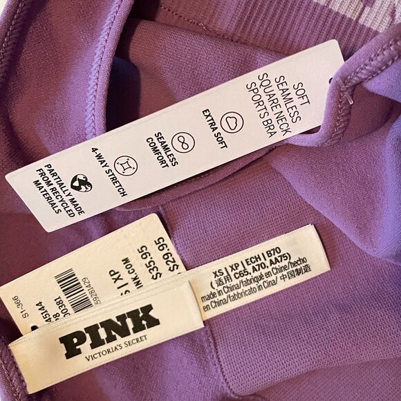 Victoria's Secret, PINK, XS, Soft Seamless Sports Bra. - Picture 9 of 9